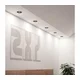 Eglo 902266 - komplet od 5 LED ugradnih spot svetala BARRANCO LED/4,8W/230V, crne