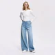 Reserved - Wide leg farmerke