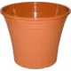 Plastični cvetlični lonček Iris TERRACOTTA 17 cm