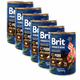 Konzervirana hrana Brit premium by Nature Pork & Trachea 6x400 g