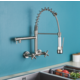 Elegantna zidna slavina s dvostrukim izljevom za suvremenu kuhinju i sudoper | Špina EYN WK1002 -