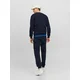 JACK & JONES Majica JJEBradley temno modra