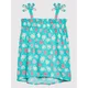 United Colors Of Benetton Poletna obleka 42BQ0V003 Modra Regular Fit