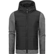 Ragwear Prehodna jakna Doryan pegasto siva/črna