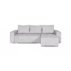 Grantex Line Ugaona garnitura Lena SVL, 130x190cm, Svetlosiva