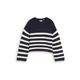 TOM TAILOR Pulover mornarska / bela