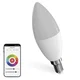 LED žarnica GoSmart Candle/E14/4,8 W (40 W)/470 lm/RGB/zatemnilna/Zigbee