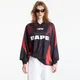 Dres A Bathing Ape Ape Flame Monogram Jacquard Logo Relaxed Fit Football Jersey UNISEX Black XL