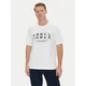 Jack & Jones Majica Recharge 12274716 Bela Relaxed Fit