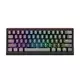 MARVO Gejming tastatura Hecate 61R KG962, Mehanička, RGB osvetljenje, USB povezivanje, Crna