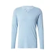 JACK & JONES Majica JJESPLIT progasto modra