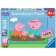 Ravensburger Srečno družinsko življenje sestavljanka, 2x24 delov