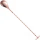 Bar Up Dolga barska žlica za koktajle z muddlerjem, 280 x 35 mm – bakrena