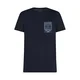 TOMMY HILFIGER Majica mornarska/temno modra/bela