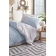 Lessentiel Maison Set posteljina Solid, 160x240 cm, Svetloplavi