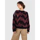 Iriedaily Boxy Fluff Knit ženski pulover navy red