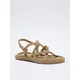 Trendyol Shoes Ženske sandale TAKSS25SD00056, Bež