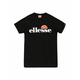 ELLESSE Majica JENA, crna / bijela / narančasta / crvena