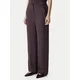 Marella Hlače iz tkanine Robinia2 2615131281 Rjava Straight Fit