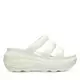 Crocs Classic Mega Crush Tripe Strap Bela