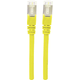 Intellinet Intellinet 740708 RJ45 omrežni kabel\, Patch kabel CAT 6a S/FTP 1.00 m rumena zaščita iz folije\, pletena zaščita\, zaščiten\, brez halogena 1 kos, (20417855)