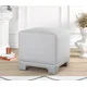 Atelier del Sofa Tabure Lenover, 50x47x50cm, Sivi