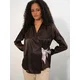 Bigdart Bluza temno rjava/bela