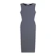 Tommy Hilfiger Vsakodnevna obleka WW0WW49311 Mornarsko modra Slim Fit