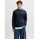 JACK & JONES Pulover JORNORREBRO nočno modra