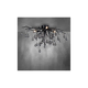 Paul Neuhaus 8090-18 - plafonski luster ICICLE 4xG9/40W/230V 30x60 cm crna
