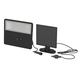 Eglo 901085-LED Solarno zidno svetlo PANETTIERI LED/6,7W/3,7 1200mAh IP44 crna