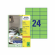 ETIKETE ZWECKFORM 3450 ZELENE 70X37