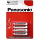 PANASONIC baterije R03RZ/4BP - 4A— AAA Zinc Carbon
