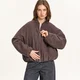 Cropp - Bomber jakna - čeličnoljubičasto