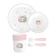 KikkaBoo Set posuđa 4 dela Savanna Pink (KKB40137)