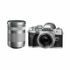 Olympus E-M10 IV 1442 EZ Pancake Double Zoom Kit slv/slv, E-M10 IV Body silver, M.Zuiko Digital ED 14-42mm F3.5-5.6 EZ silver, M.Zuiko Digital ED 40-150mm F4.0-5.6 R silver, V207132SE010 V207132SE010