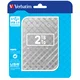 Verbatim HDD 2TB Silver Kocka (53198)