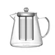 Čajnik, vrč s filtrom Neem 800ml/borosilikatno steklo, inox