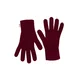 GOBI Cashmere Rokavice Essential Knit Cashmere Gloves bordo