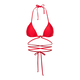 LSCN by LASCANA Bikini zgornji del Baila rdeča