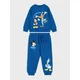 Sinsay - Pamučni komplet: dukserica i pantalone Mickey Mouse - mornarsko