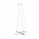 Eglo 96639 - LED viseća svetiljka NEBREDA LED/6,7W+LED/8,7W/230V