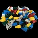 DATACOM zaščita RJ45 z izrezom Črna (100 kosov)