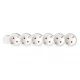 Razvodnik sa 6 mesta 1.5m 1.0mm2 NV6/WH HOME