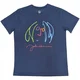 John Lennon Self Portrait Full Colour Denim Blue XL Majica
