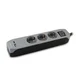 234-416 UTIČNICA 3-STRUKA L=3 M SA SKLOPKOM + USB A+C