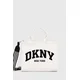 DKNY Ročna torbica Hadlee Small črna / bela