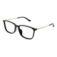 Gucci GG1609OA 001 ONE SIZE (56) Črna/Kristalna