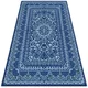 Decormat Zunanja preproga Modri starodavni slog 80x120 cm