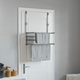 Stalak za sušenje za balkon 54 x 25 x 42 cm aluminijski